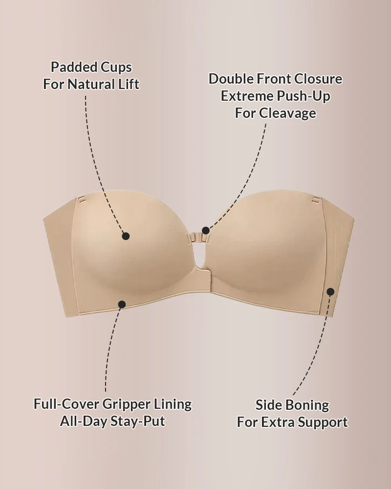 Strapless Push-Up & Lift Bra