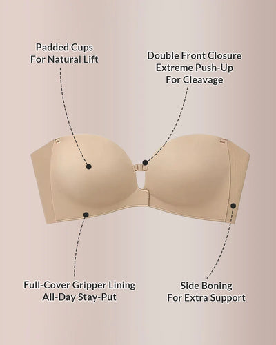 Strapless Push-Up & Lift Bra