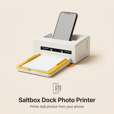 Saltbox Dock Photo Printer · 90-Print Bundle