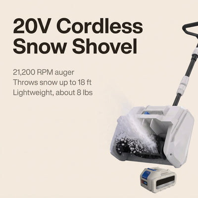 Saltbox Cordless Snow Shovel · 20V