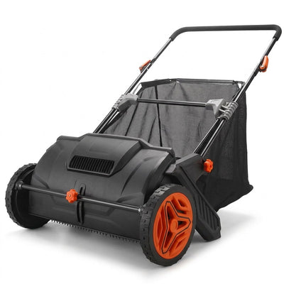 Saltbox Push Lawn Sweeper · 21"
