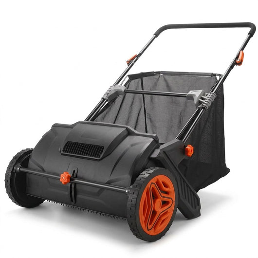 Saltbox Push Lawn Sweeper · 21"