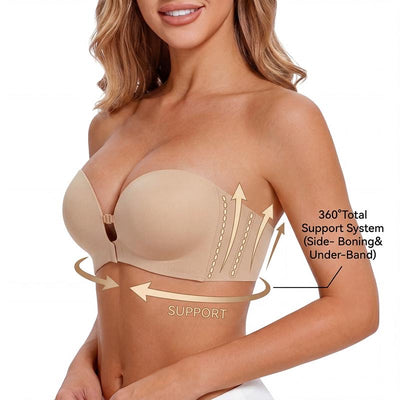 The Strapless Push-Up & Lift Bra