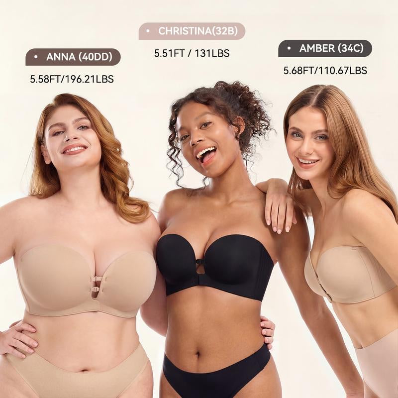 The Strapless Push-Up & Lift Bra
